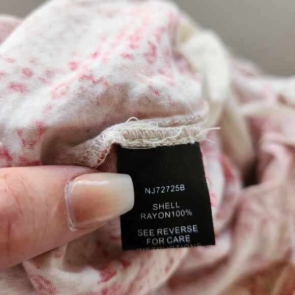 En Creme One Piece Romper Womens SZ Med Snakeskin Resort Vacation Bohemian Open - Picture 5 of 6